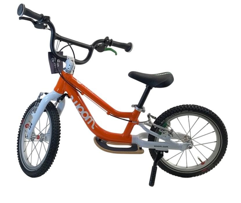 Shop Woom 1 Plus Balance Bike, Flame Orange at GoodBuy Gear
