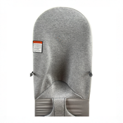 Shop BabyBjorn Bouncer Bliss, Dark Gray Frame, Light Gray 3D Jersey at GoodBuy Gear