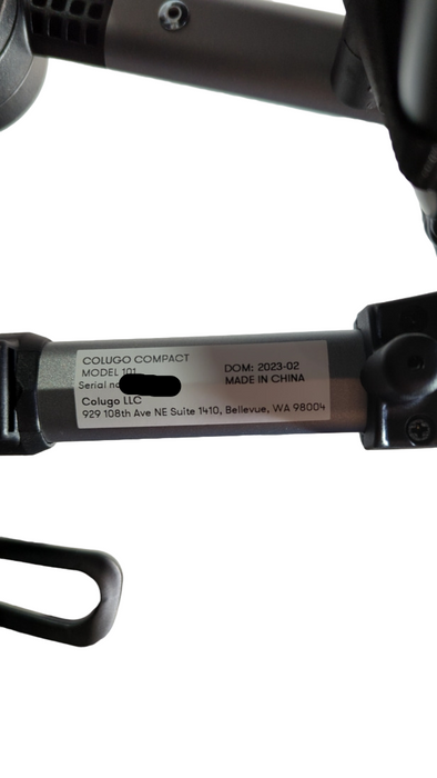 Shop Colugo Compact Stroller, 2023, Cool Grey at GoodBuy Gear