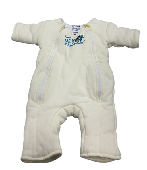 Shop Baby Merlin's Magic Sleepsuit, Cotton, Cream, Small 3-6 Months at GoodBuy Gear