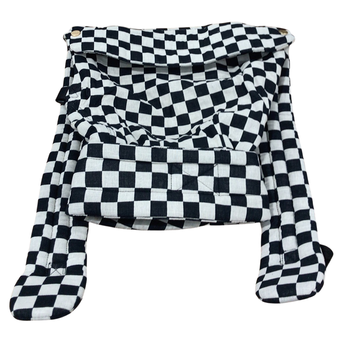 Shop Mabē The Monarch Carrier, Ebony Check at GoodBuy Gear