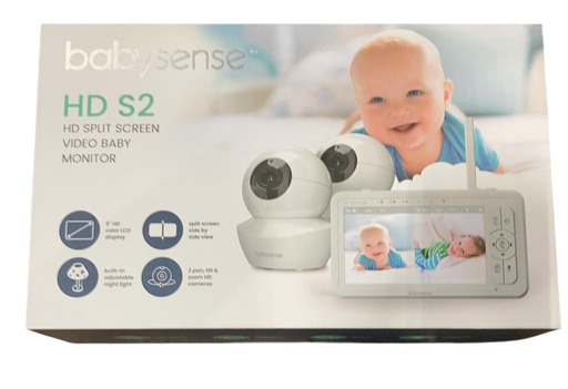 Shop Babysense HD 5" Split-Screen Video Baby Monitor at GoodBuy Gear