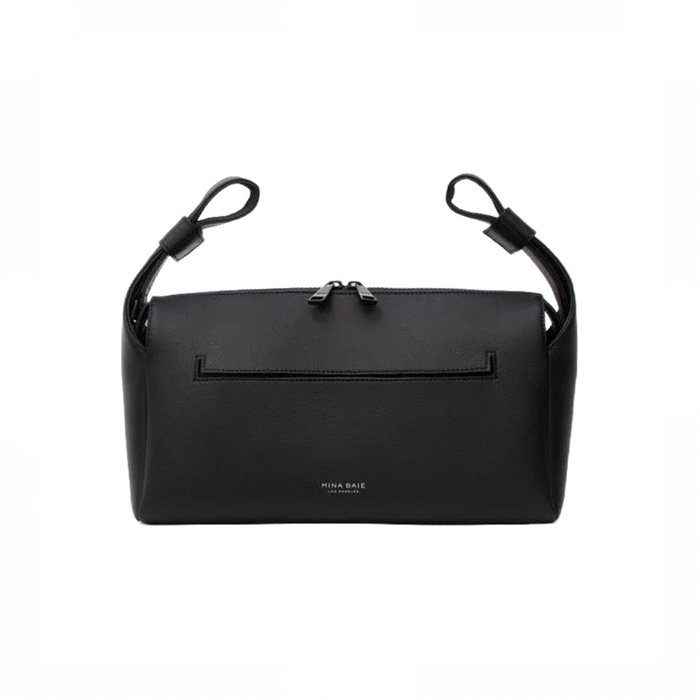 Shop Mina Baie Stroller Caddy Vegan, Black at GoodBuy Gear