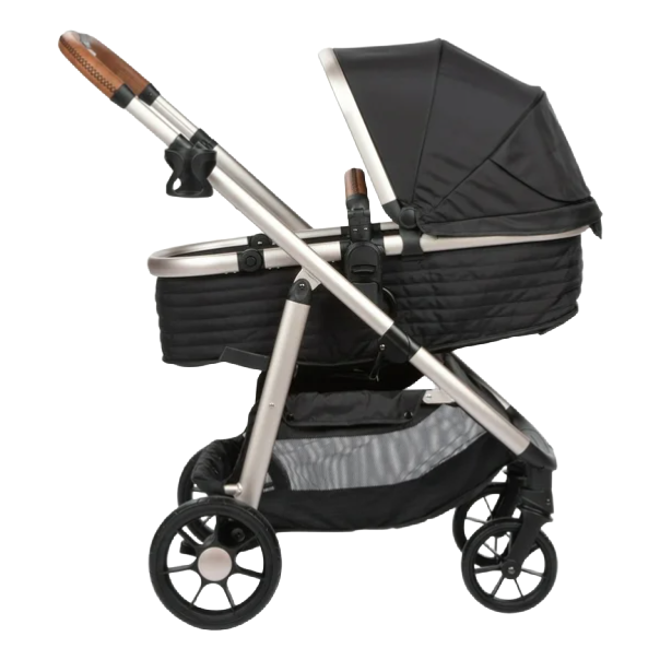 Shop Monbebe Lynx 6-in-1 Modular Travel System Stroller, 2025, Black & Gold at GoodBuy Gear