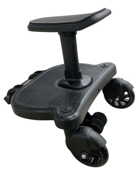 Shop GemonExe 2in1 Stroller Ride Board with Detachable Seat, Black at GoodBuy Gear