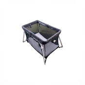 Shop Guava Family Lotus Travel Crib and Play Yard, Grey at GoodBuy Gear