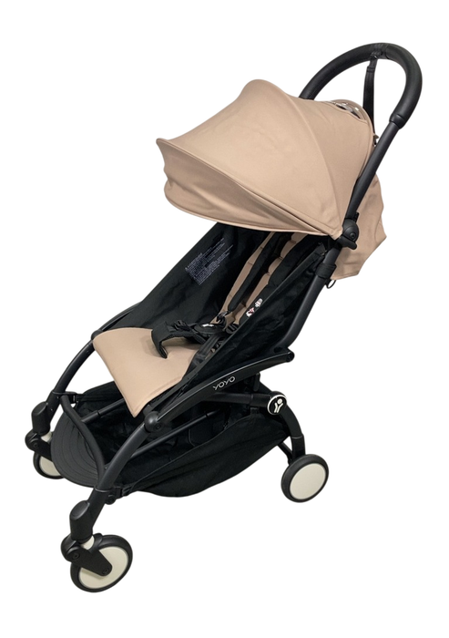 Shop Stokke YOYO3 Complete Stroller, 2024, Black, Taupe at GoodBuy Gear