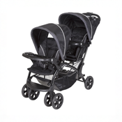 Shop Baby Trend Sit N Stand Double Stroller, 2025, Onyx at GoodBuy Gear