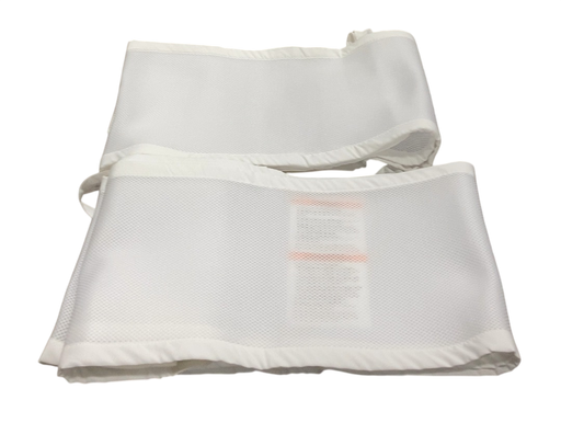 Shop Breathable Baby Mesh Crib Liner, Full Size/4 Sides, White at GoodBuy Gear