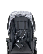 Shop Mockingbird Single to Double 2.0 Stroller, 2023, Black, Silver With Penny Leather, Windowpane at GoodBuy Gear