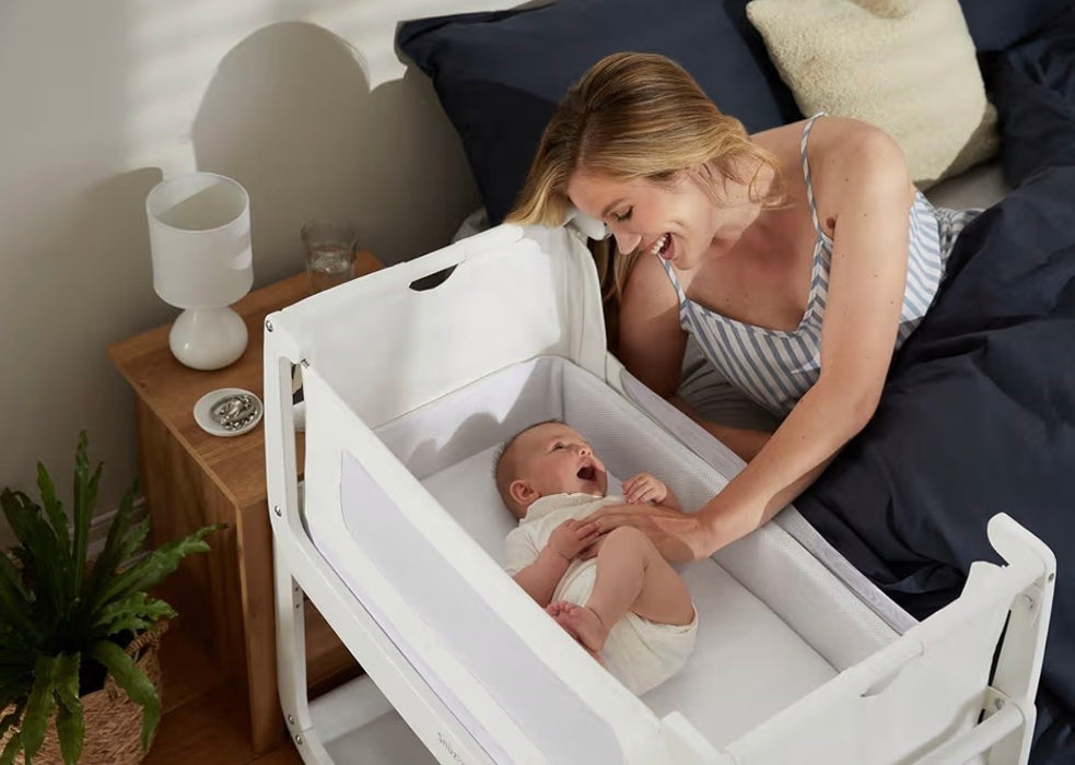 Snuz SnuzPod4 Bedside Bassinet, White