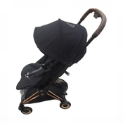 Shop Cybex Coya Stroller, 2024, Rose Gold, Sepia Black at GoodBuy Gear