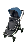 Shop Mockingbird Single to Double 2.0 Stroller, 2024, Sea, Silver With Black Leather, Windowpane at GoodBuy Gear