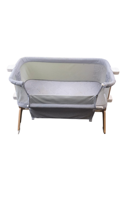 Newton Bassinet And Bedside Sleeper, Grey/Birch