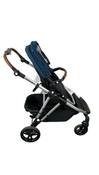 Shop Mockingbird Single to Double 2.0 Stroller, Sea, Watercolor Drops, Silver With Penny Leather, 2025 at GoodBuy Gear