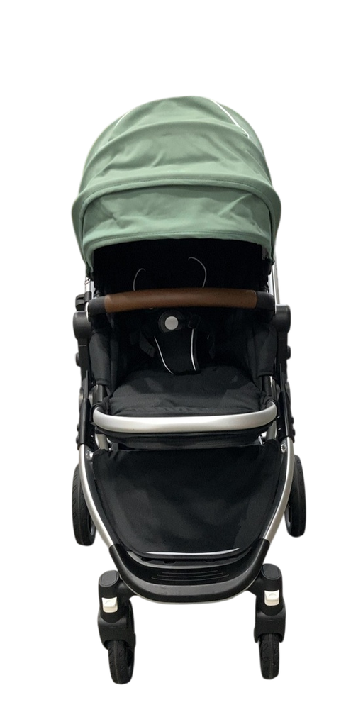 Shop Mockingbird Single 2.0 Stroller, 2025, Sage, Silver With Penny Leather, Windowpane at GoodBuy Gear