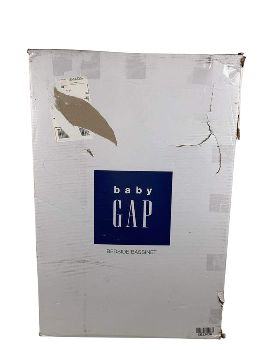Shop Baby Gap Bedside Bassinet, Grey Stripes at GoodBuy Gear