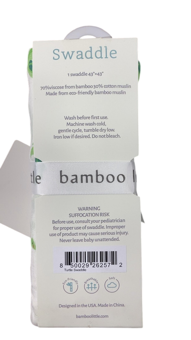 Shop Bamboo Little Swaddle, Turtle, 1 pack at GoodBuy Gear