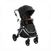 Shop DRAFT - Mockingbird Single 3.0 Stroller, 2025, Silver with Penny Leather, Solid Black at GoodBuy Gear