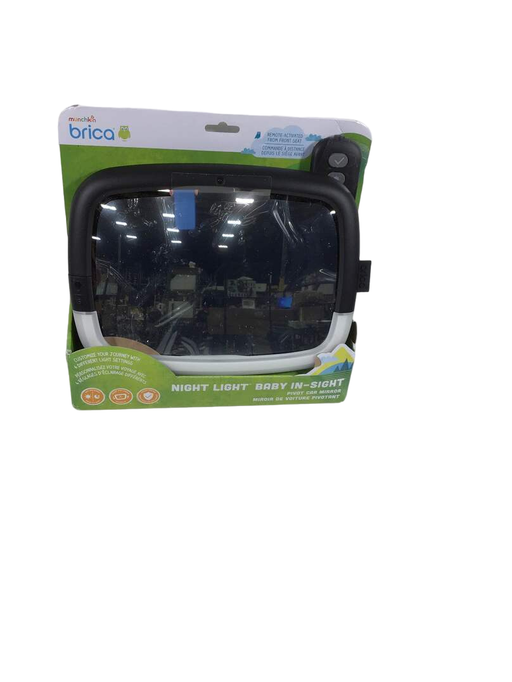 used Munchkin Brica Night Light Baby In-Sight Car Mirror