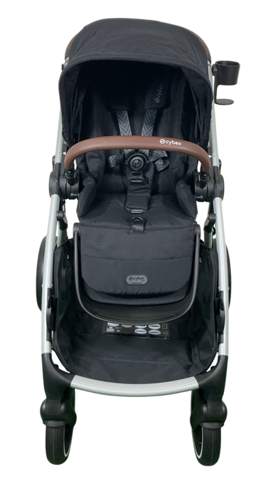 Shop Cybex e-Gazelle S Stroller, 2024, Black, Moon Black at GoodBuy Gear