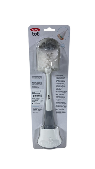 Shop OXO Tot Bottle Brush with Stand, Gray at GoodBuy Gear