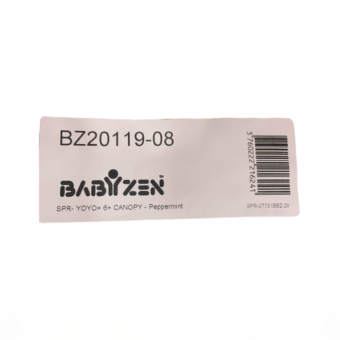 Shop Babyzen YOYO Canopy, Peppermint at GoodBuy Gear
