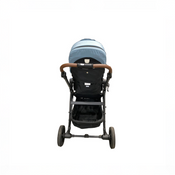 Shop Mockingbird Single 3.0 Stroller, 2025, Charcoal with Penny Leather, Stone Blue at GoodBuy Gear
