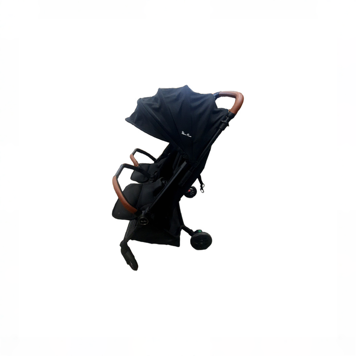 Shop DRAFT - Silver Cross Jet Double Travel Stroller, 2025, Black at GoodBuy Gear