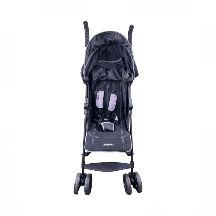 Shop DRAFT - Summer Infant 3Dlite+ Convenience Stroller, 2019, Matte Black at GoodBuy Gear