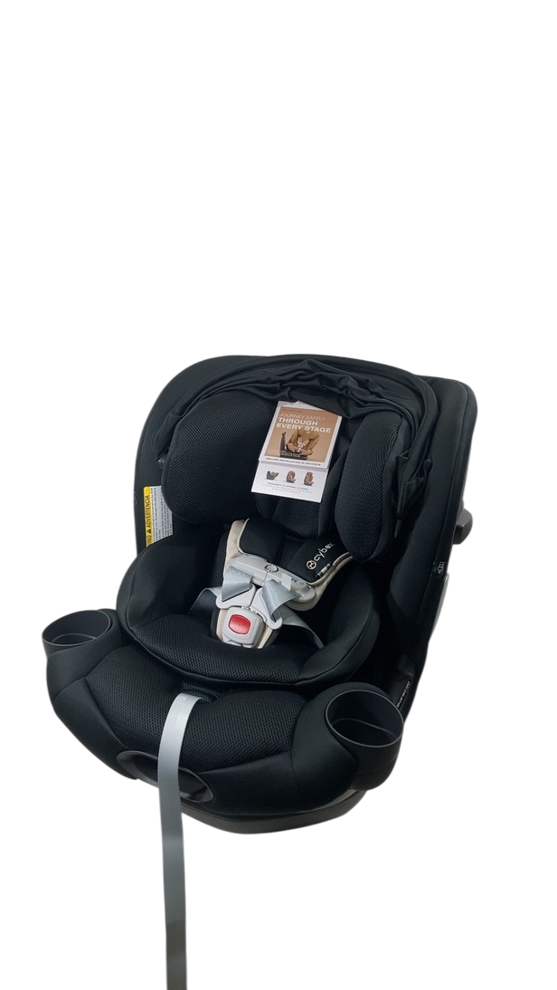 Cybex Callisto G 360 All-in-One Car Seat, 2024, Moon Black