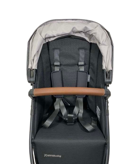 secondhand UPPAbaby VISTA RumbleSeat V2, 2015+, 2023, Greyson (Charcoal Melange)