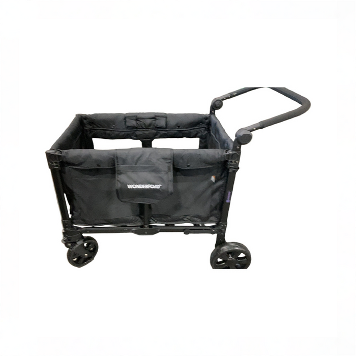 Shop Wonderfold W4 Elite Pro Stroller Wagon, 2026, Jet Black at GoodBuy Gear