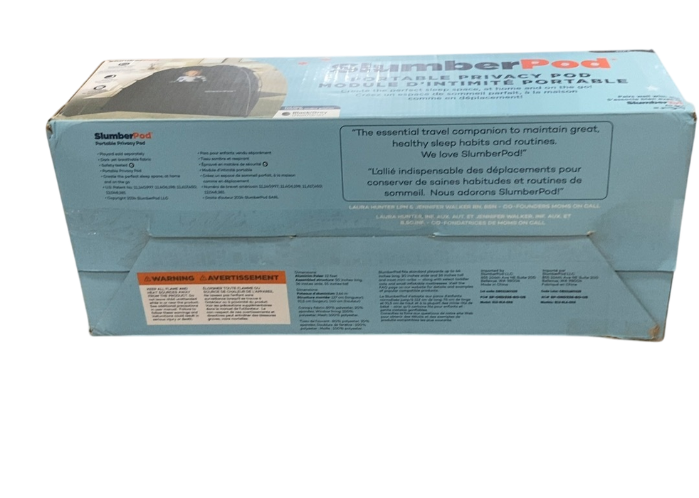 Shop SlumberPod 2.0 Sleep Canopy, Black with Gray at GoodBuy Gear