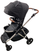 Shop Mockingbird Single to Double 2.0 Stroller, 2024, Black, Silver With Penny Leather, Watercolor Drops at GoodBuy Gear