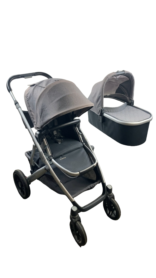 UPPAbaby VISTA Stroller, 2018, Jordan(Charcoal Melange)