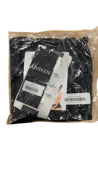 Shop Larken The Larken X Nursing Bra, Large, Black/ Sand, 2 pack at GoodBuy Gear