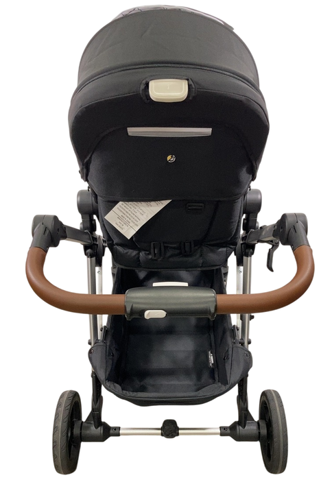 Shop Mockingbird Single to Double 2.0 Stroller, 2024, Black, Silver With Penny Leather, Windowpane at GoodBuy Gear