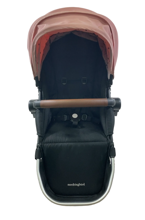 Mockingbird 2nd Seat Kit 2.0, Bloom, Silver With Penny Leather, Watercolor Drops