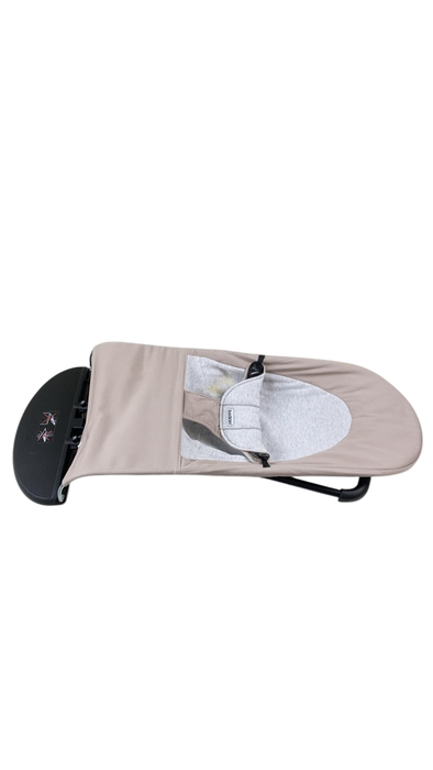 Shop BabyBjorn Bouncer Balance Soft, Beige/Gray, Black Frame at GoodBuy Gear