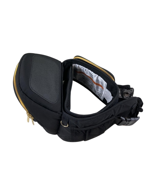 Shop TushBaby Hip Baby Carrier, Black/Gold at GoodBuy Gear