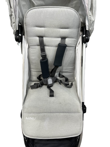 UPPAbaby MINU Stroller, 2020, Devin (Light Grey Melange)