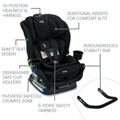 Shop Britax Poplar S Convertible Car Seat, 2025, Onyx at GoodBuy Gear