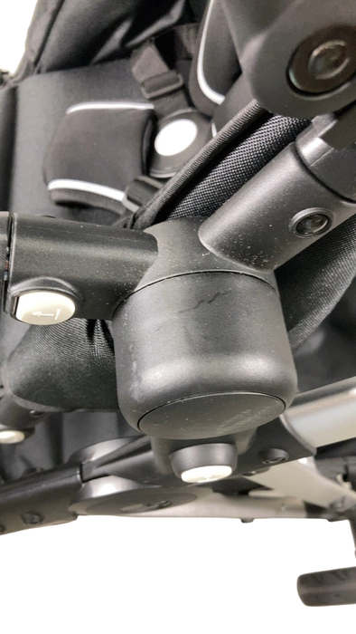 Shop Mockingbird Single to Double 2.0 Stroller, 2025, Black, Silver With Penny Leather, Watercolor Drops at GoodBuy Gear