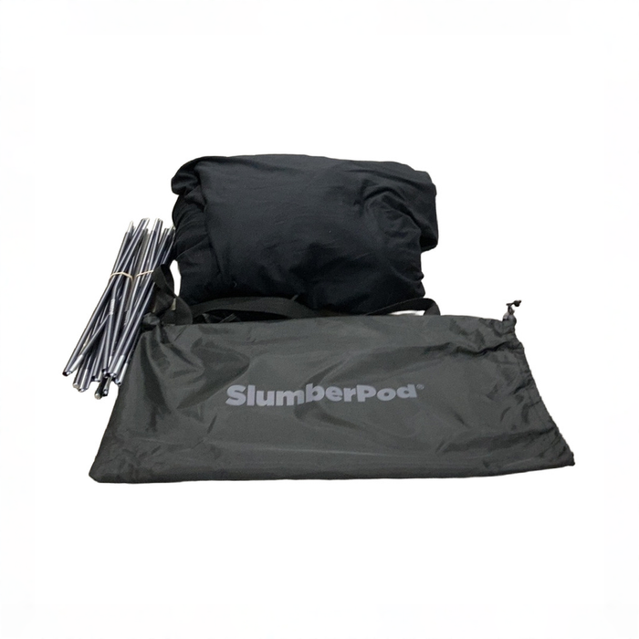 Shop SlumberPod 3.0 Sleep Canopy, Black with Gray Accents at GoodBuy Gear