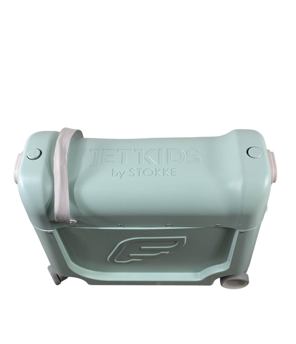 Shop Stokke JetKids BedBox + Crew Backpack Travel Bundle, Green Aurora at GoodBuy Gear