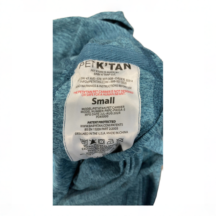 Shop DRAFT - Baby K'tan Baby Carrier, Ocean Blue, Organic, Small at GoodBuy Gear