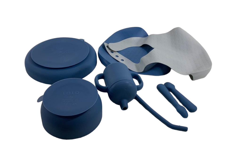 Lalo First Bites Full Kit, Blueberry