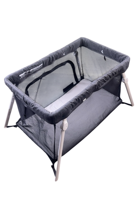 Shop Guava Family Lotus Travel Crib, Grey at GoodBuy Gear