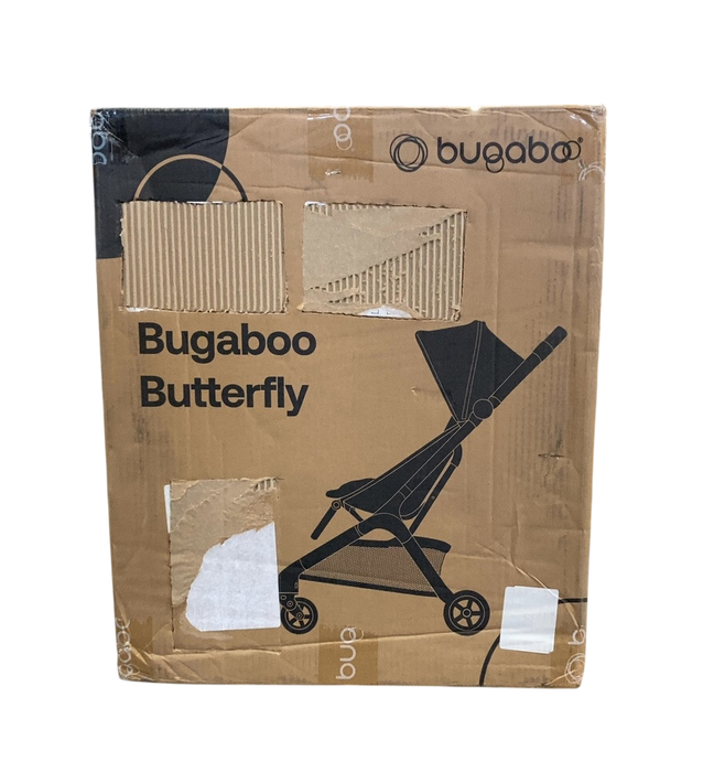 Shop Bugaboo Butterfly 2 Stroller, 2025, Dark Cherry, Dark Cherry, Black at GoodBuy Gear